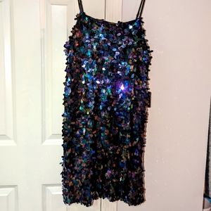 Forever 21 shimmer, sequin dress